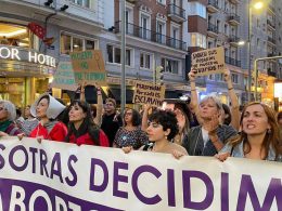 Manifestación a favor del derecho al aborto en Madrid, a 28 de septiembre de 2022