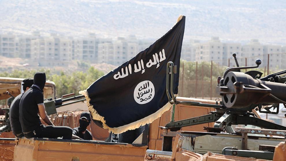 Combatientes de Estado Islámico en una imagen de archivo.DABIQ / ZUMA PRESS / CONTACTOPHOTO