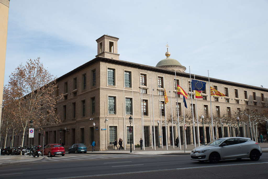 Sede del Gobierno de Aragón. Foto: Pablo Ibáñez (AraInfo)