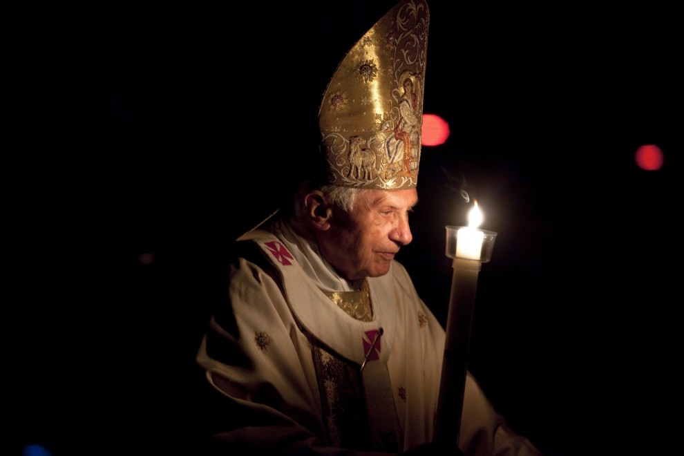 El papa emérito Benedicto XVI en una imagen de Archivo. — ContactoPhoto /