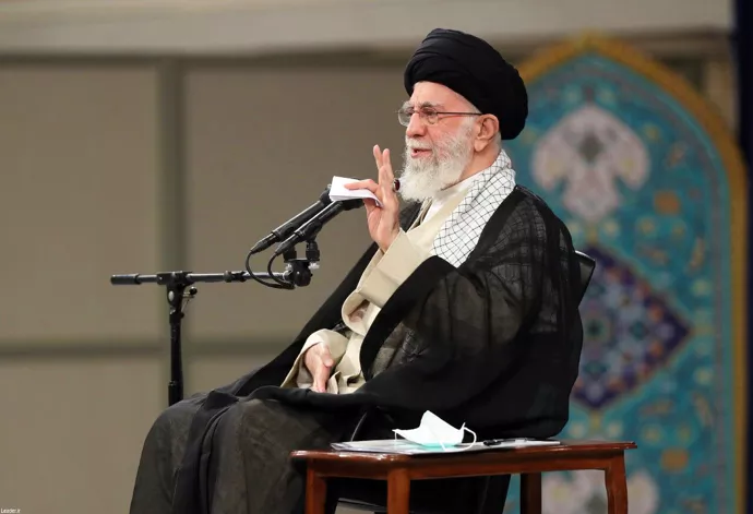 Alí Jamenei, líder supremo de la República Islámica de Irán. OFICINA DEL LÍDER SUPREMO