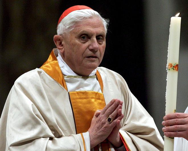 Benedicto XVI el día de su nombramiento.