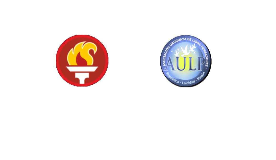 logotipos de las asociaciones uruguayas laicistas