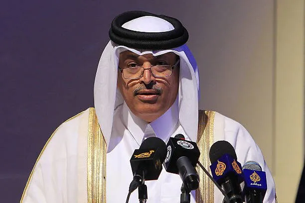 Hassan bin Abdullah Al-Ghanim, primer presidente del Parlamento qatarí [KARIM JAAFAR/AFP via Getty Images].