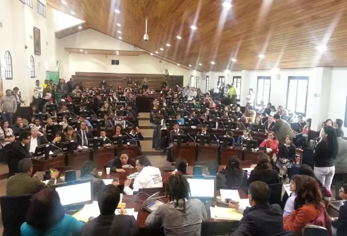 Plenaria del Concejo de Bogotá.