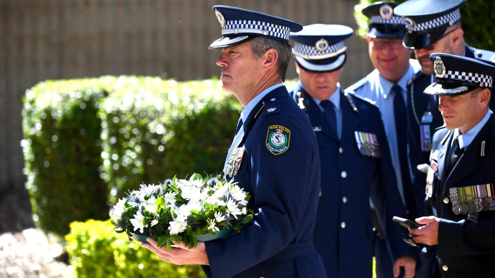 Homenaje de la Policía tras el tiroteo en Queensland.DPA vía Europa Press