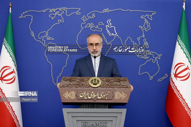 El portavoz del Ministerio de Asuntos Exteriores de Irán, Naser Kanani
