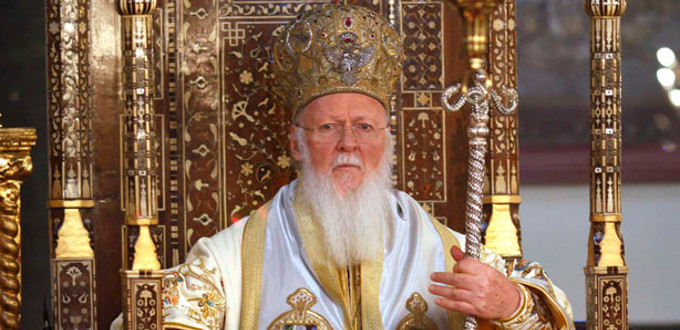 Bartolomé I, Patriarca de Constantinopla