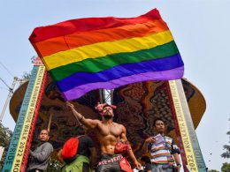 Archivo - Desfile del Orgullo en Calcuta (India)