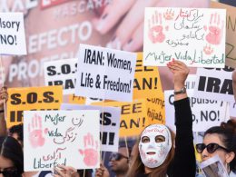 Protestas contra el uso del hijab (archivo).Europa Press