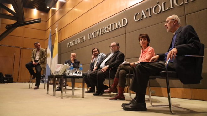 Juan Durán, Federico Tavelli, Carlos Galli, Paula Pérez Alonso y Luis Liberti