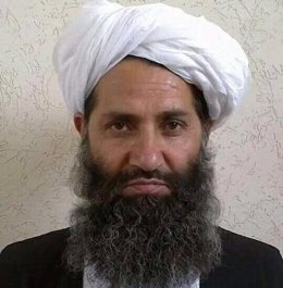 Archivo - El líder supremo de los talibán, Hibatulá Ajunzada