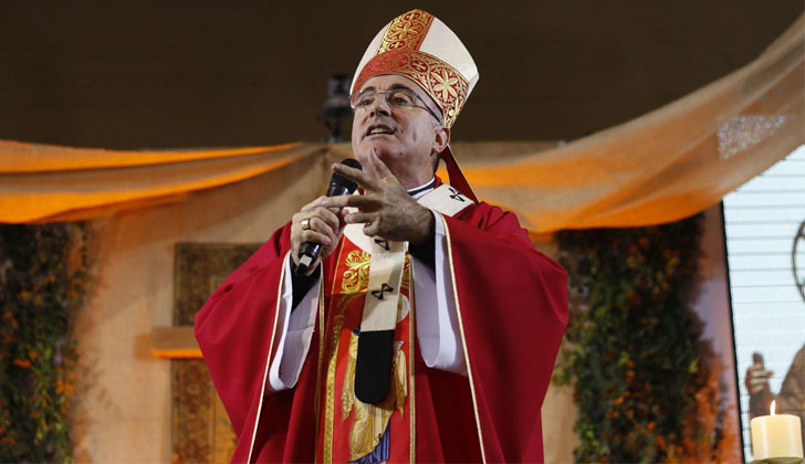 Arzobispo de Montevideo, cardenal Daniel Sturla.