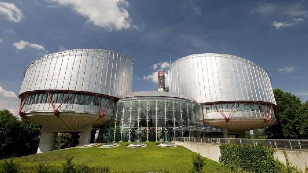 Fachada de la sede del Tribunal Europeo de Derechos Humanos, con sede en Estrasburgo.Michel Christen / EFE