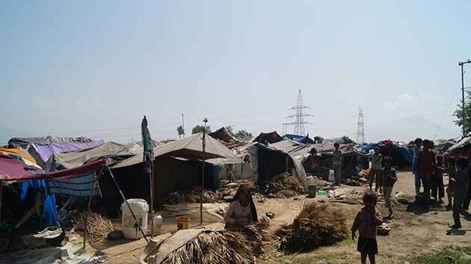 Campamento de dalits cristianos, en la India IPS