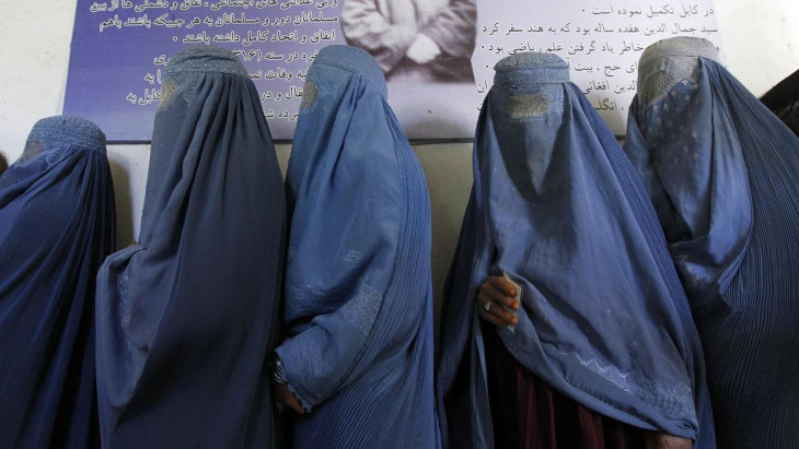 Mujeres con burka en Afganistán / RR SS