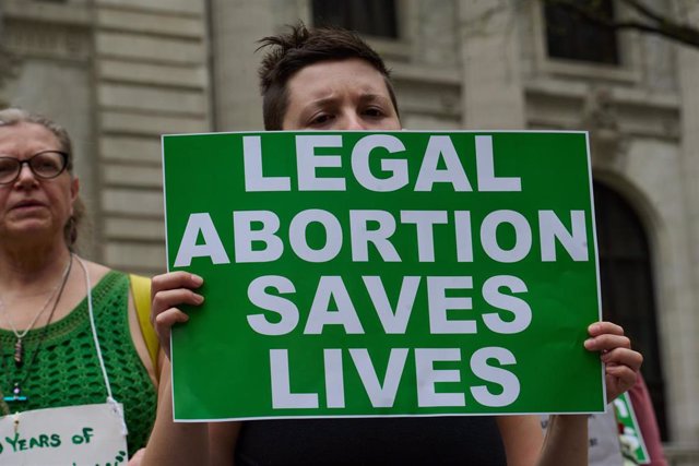 Archivo - Foto de archivo de una manifestación en defensa del aborto en Nueva York, Estados Unidos - Europa Press/Contacto/Edna Leshowitz