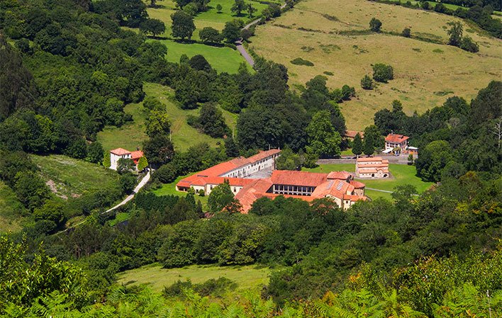 Monasterio de Valdediós FOTO: Turismo Asturias