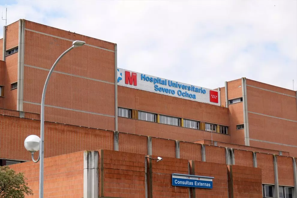 El Severo Ochoa, en Leganés, es el hospital público madrileño que más abortos ha notificado en 2022. — Óscar J. Barroso / EUROPA PRESS