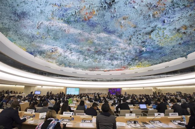 Archivo - Sesión del Consejo de Derechos Humanos de Naciones Unidas en Ginebra, Suiza - XINHUA / ZUMA PRESS / CONTACTOPHOTO