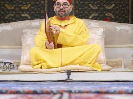 El rey de Marruecos, Mohamed VI, en una ceremonia religiosaMAP