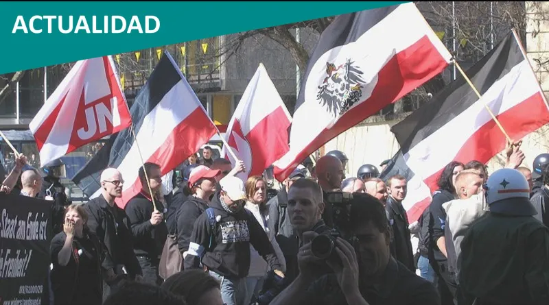Manifestación neonazis en Munich. Autor: Rufus46, 02/04/2005. Fuente: Wikimedia Commons / CC BY-SA 3.0