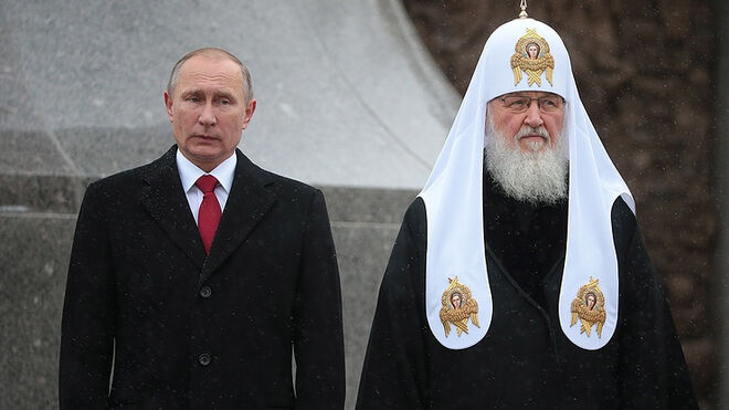 Putin y el patriarca ruso Kirill