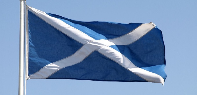 Bandera de escocia
