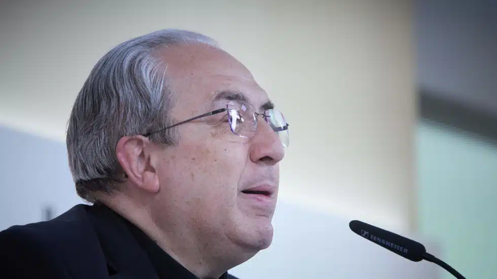 El secretario general de la Conferencia Episcopal Española (CEE), Francisco César García Magán EP