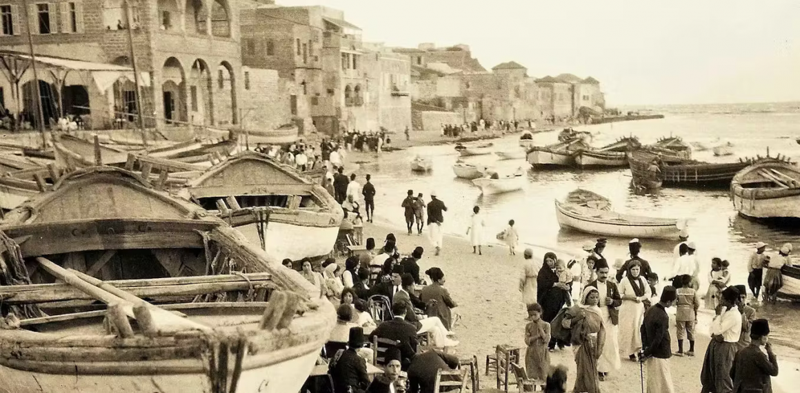 Jaffa, hoy dentro del distrito de Tel Aviv, en 1920. Palestineremembered.com