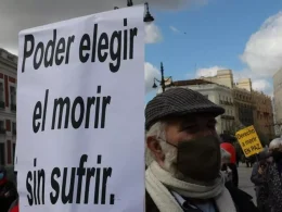 Manifestación en defensa del derecho a morir dignamente Marta Fernández / Europa Press