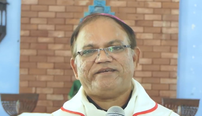 Mons. Samson Shukardin, obispo de Hyderabad y presidente de la Conferencia Episcopal de Pakistán