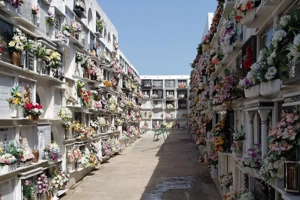 Imagen de archivo del cementerio de Barbate, en Cádiz. — WEB OFICIAL DEL CEMENTERIO DE BARBATE