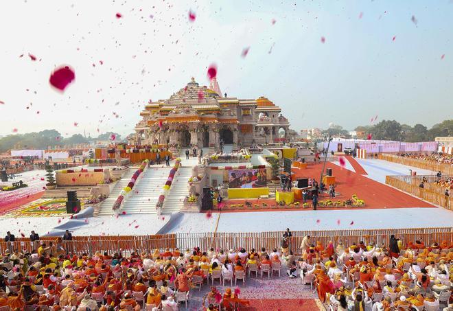 India inaugura el templo de Lord Ram en Ayodhya / Narendra Modi / EFE