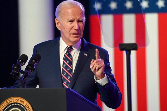 El presidente de Estados Unidos, Joe Biden. - Europa Press/Contacto/Ricky Fitchett