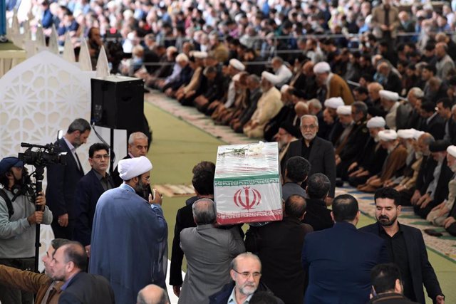 Funeral por las víctimas del doble atentado suicida de Kerman (Irán) - Europa Press/Contacto/Sha Dati