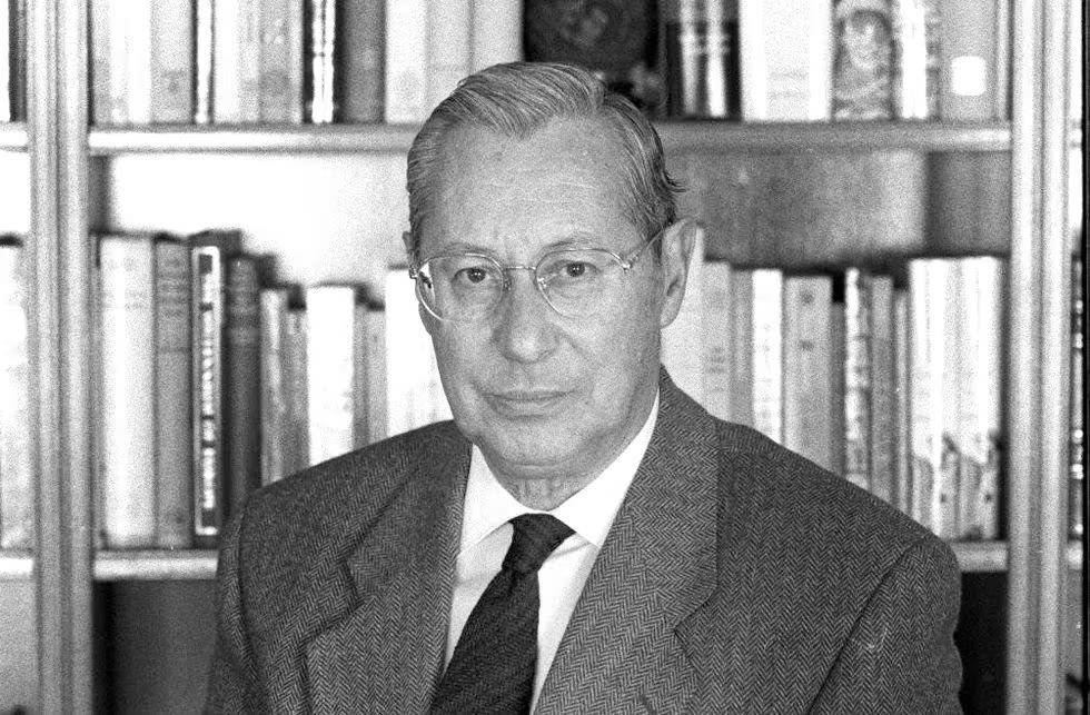 Gonzalo Puente Ojea, ex embajador de España en el Vaticano, en 1995.Cristóbal Manuel