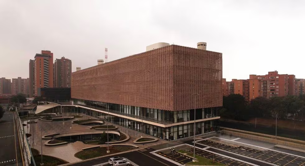 Vista del edificio nuevo de la comandancia de la Policía Metropolitana de Bogotá.Secretaría de Seguridad Bogotá