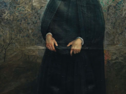 Retrato de Antonio José Ruiz de Padrón en el Cabildo de La Gomera, obra del pintor canario José Aguiar. FRAN VILLALBA