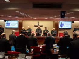 Imagen de la 124ª Asamblea Plenaria de la Conferencia Episcopal Española, celebrada el pasado 4 de marzo de 2024, en Madrid. — Matias Chiofalo / Europa Press
