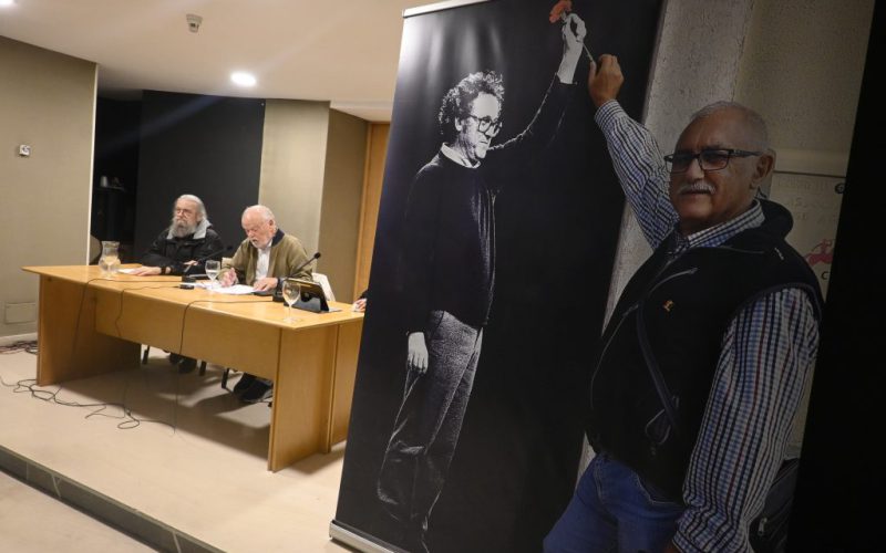 Luis Fernández, José Antonio Martín Pallín y José Luis Iglesias. Foto: David Aguilar Sánchez