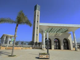 La Gran Mezquita de Argelia el miércoles 21 de febrero de 2024, en Argel. (AP Foto/Anis Belghoul)