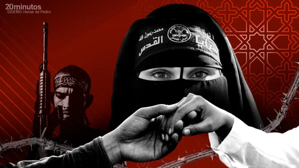Las esposas de los yihadistas: así fueron captadas por el Estado Islámico.HENAR DE PEDRO
