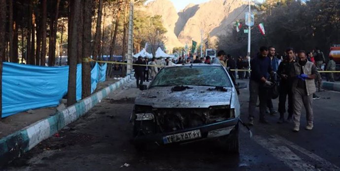 Archivo - Lugar de un atentado en Kerman (Irán) perpetrado por Estado Islámico Provincia de Jorasán - Europa Press/Contacto/Farsnews - Archivo