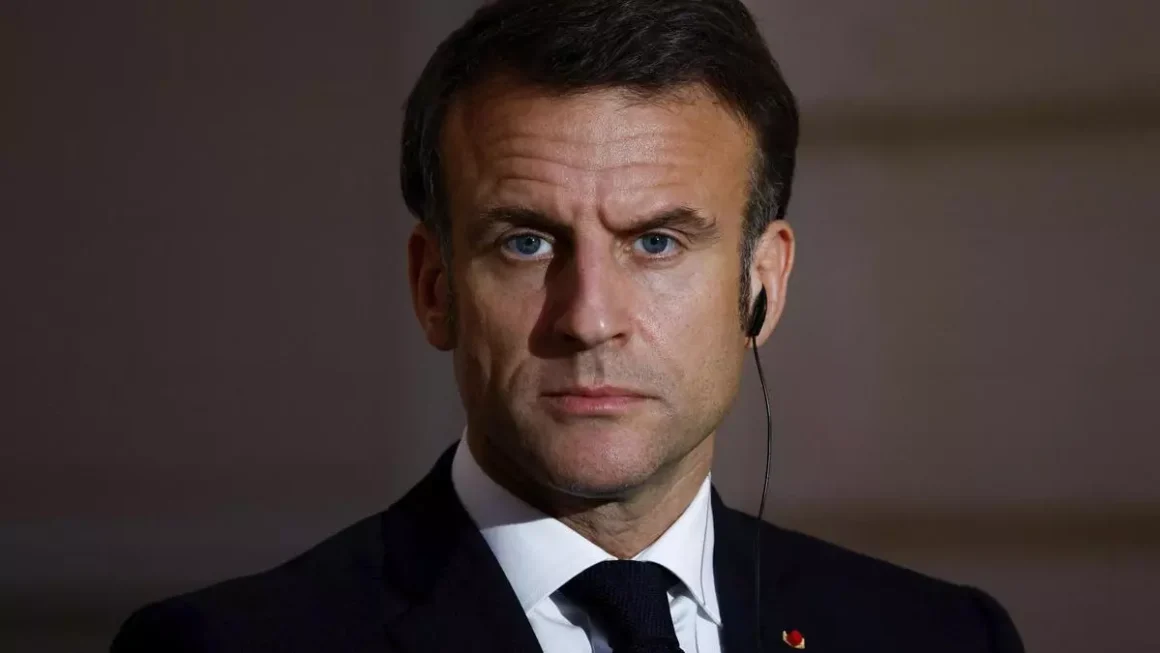 El presidente francés, Emmanuel Macron, el pasado lunes en París. / SARAH MEYSSONIER / POOL / AP