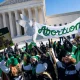 Algunos países, como Estados Unidos, no han seguido la tendencia mundial a favor del derecho al aborto AFP via Getty Images