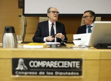Ángel Gabilondo, hoy, en el Congreso . Defensor del Pueblo