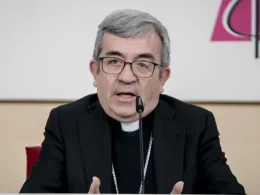 El recién elegido nuevo presidente de la Conferencia Episcopal Española, Luis Argüello.A. Perez