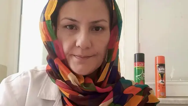 Karima Azam, activista por los derechos de las mujeres que ha sido encarcelada por los talibanes varias veces.CEDIDA
