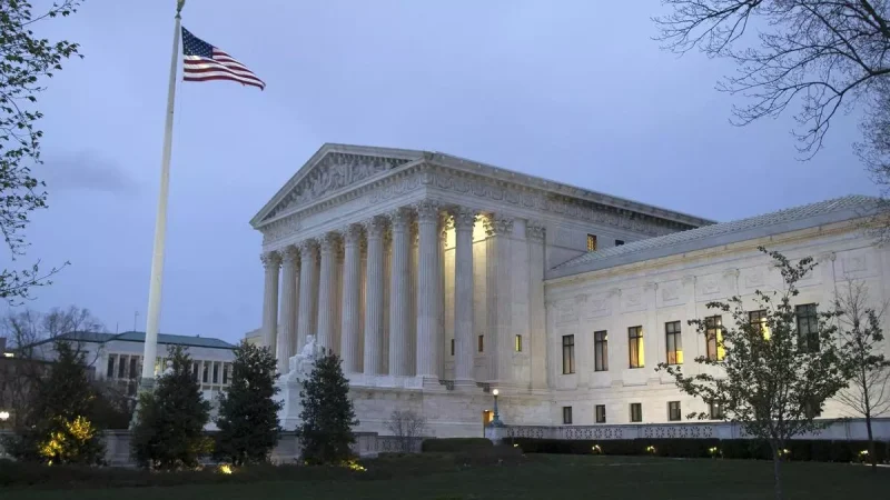 El Tribunal Supremo de EEUU, en una imagen de archivo. / EFE
